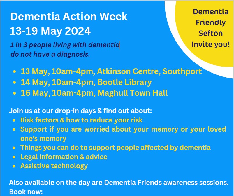 Dementia Action Week 13-19 May 2024
